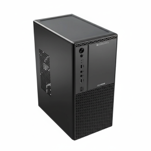 Front view of Zebronics Zeb-Grace PC cabinet with USB ports and audio jacks.